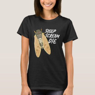 Cicada Ssov Skräm Die Entomolog Nature Animal T Shirt