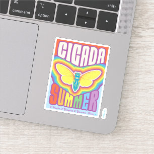 Cicada Summer Kärlek Klistermärken