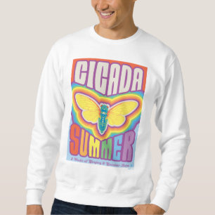 Cicada Summer Kärlek Lång Ärmad Tröja