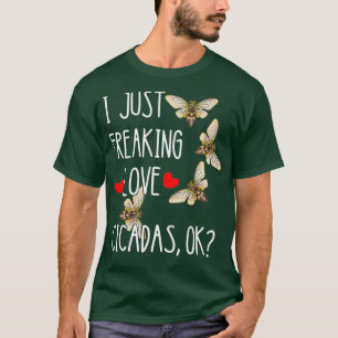 Cicada SvarmInsekt Älskare Magicicada Brood Kryp T Shirt