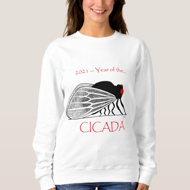 Cicada sweat shirt t shirt (Framsida)