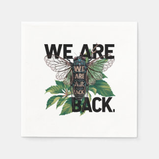 Cicada-tshirt-design Pappersservett