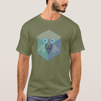 Cicada Tshirt, fryst T Shirt