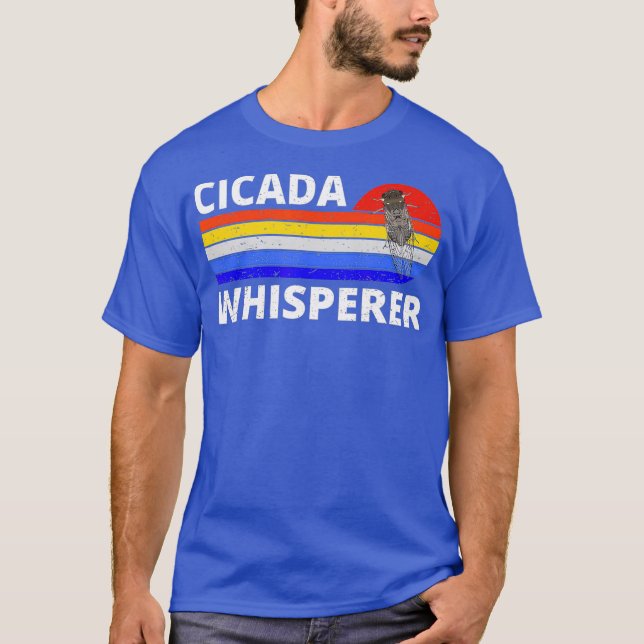 Cicada Whisperer 2021 Svarmbrood X Insekt Älskare T Shirt (Framsida)
