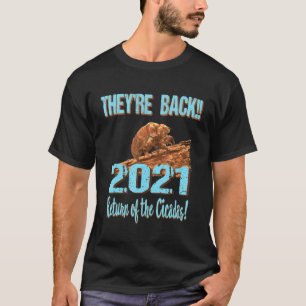 Cicadas 2021 Återlämnande av lokalisering Insekter T Shirt