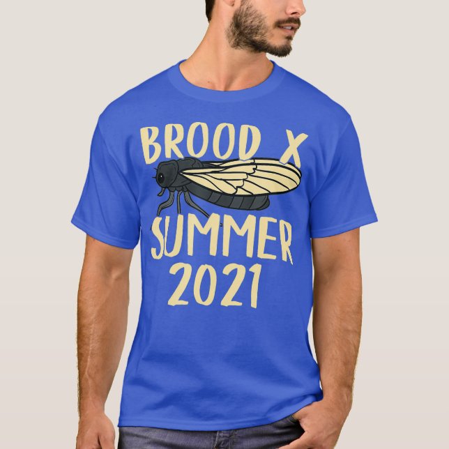 Cicadas Brood X 2021 sommartid Insekt cicada manar T Shirt (Framsida)