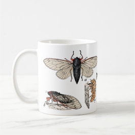 Cicadas Dubbla Brood 2024 Mugg