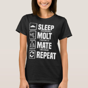 Cicadas Life Cycle Svilomatt Mate Upprepa Entomolo T Shirt