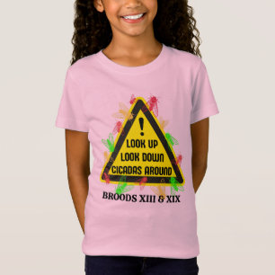 CICADAS RUND 2024 Roligt skyltar T Shirt