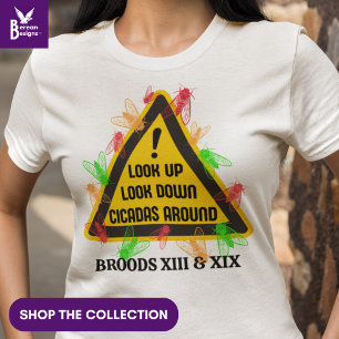 CICADAS RUNT 2024 Roligtens signatur T Shirt