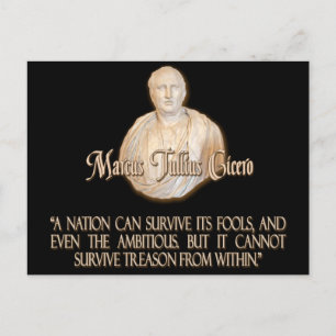 Cicero Quote på Tason Vykort