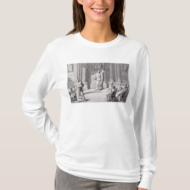 Cicero som skarpt kritisera Catiline T Shirt (Framsida)
