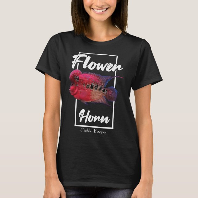 Cichlid Fish Keeper T Shirt (Framsida)