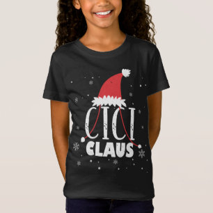 Cici Claus Santa Hat Cute Grandma Cici jul F T Shirt