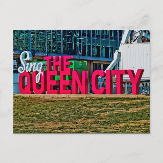 Cicinnati, Ohio, Queen City Vykort (Framsida)