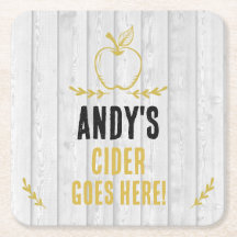 Ciderdrickar Väderbiten Trä Effekt Ölkudde
