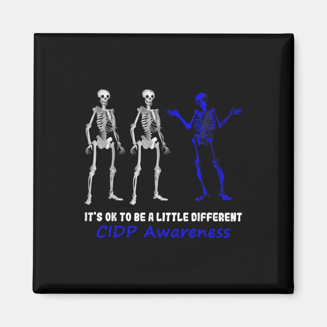 Cidp-medvetandet om att det är okej att vara lite  magnet (Framsidan)