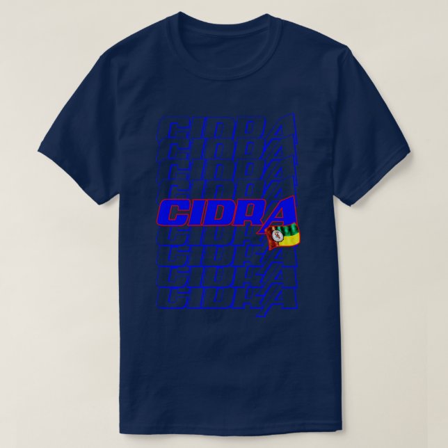 Cidra Cascade text 2 T Shirt (Design framsida)
