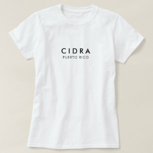 Cidra Puerto Rico T skjorta Shirt