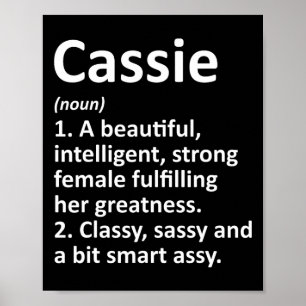 Cie Definition Personlig Namn Funny Poster