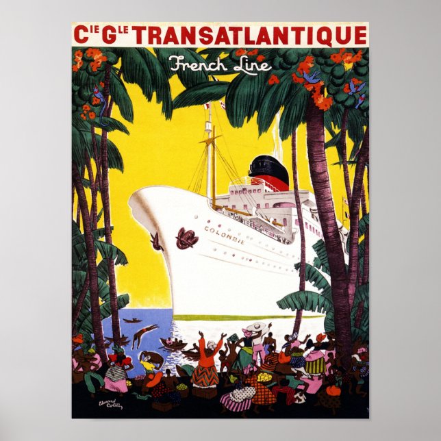Ciegle Transatlantique Poster (Framsidan)