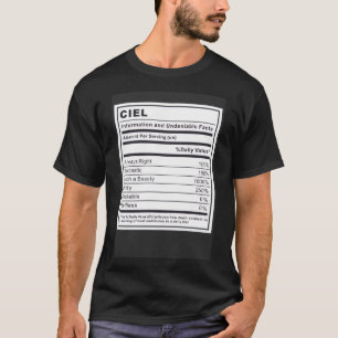 Cielinformation och obestridliga fakta t shirt