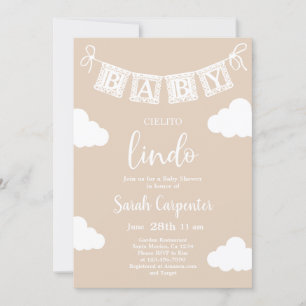 Cielito Lindo Baby Shower Inbjudningar