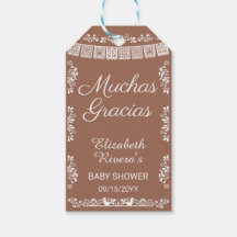 Cielito Lindo Baby Shower Många Tack