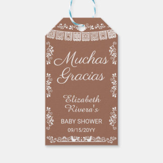 Cielito Lindo Baby Shower Muchas Gracias Presentetikett