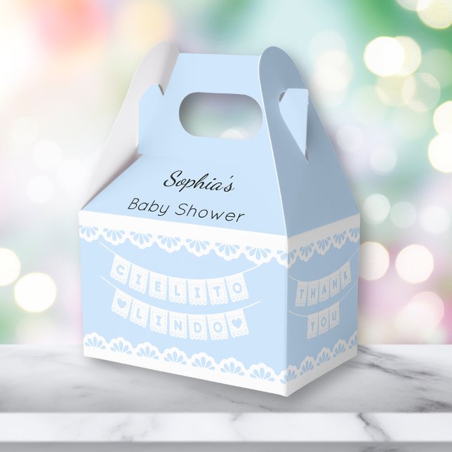 Cielito Lindo Blue Baby Shower Presentaskar (Skapare uppladdad)