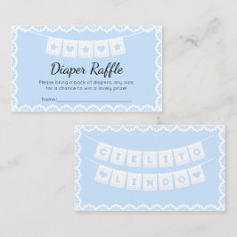 Cielito Lindo Blue Diaper Raffle Tilläggskort