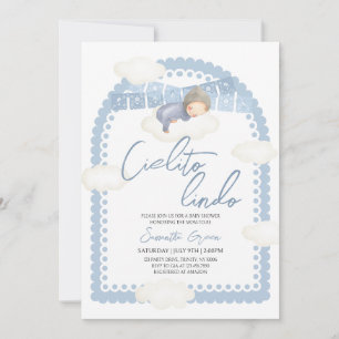 Cielito Lindo Boy Baby Shower Inbjudningar