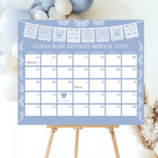 Cielito Lindo Gissa förfallodatumkalender Poster (Skapare uppladdad)