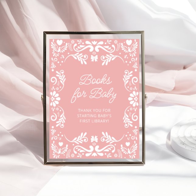 Cielito Lindo Mexican Baby Shower Bokar för Baby Poster (Skapare uppladdad)