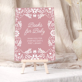 Cielito Lindo Mexican Baby Shower Bokar för Baby Poster