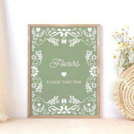 Cielito Lindo Mexican Baby Shower Favors favoriter Poster