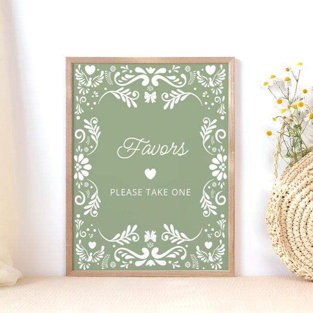 Cielito Lindo Mexican Baby Shower Favors favoriter Poster (Skapare uppladdad)