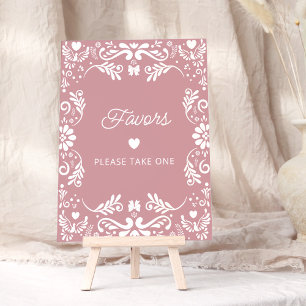 Cielito Lindo Mexican Baby Shower Favors Poster