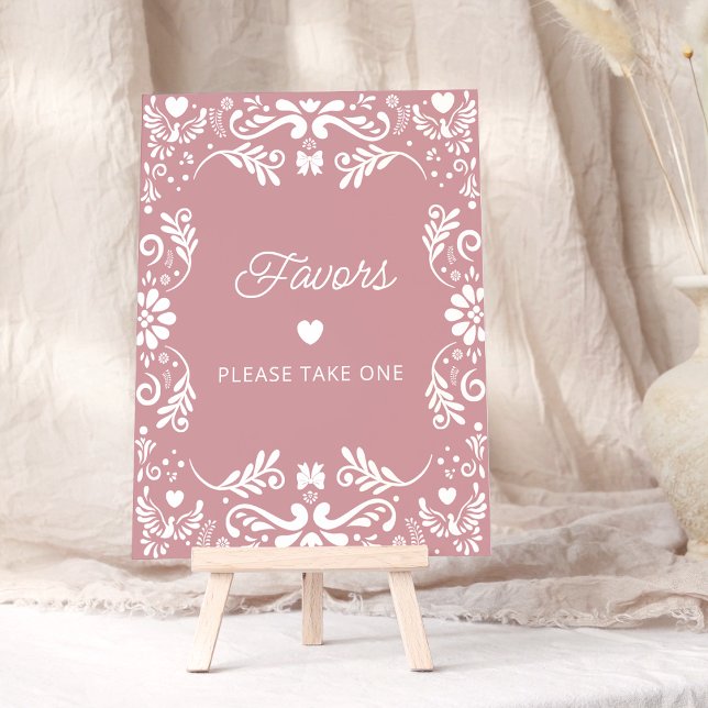 Cielito Lindo Mexican Baby Shower Favors Poster (Skapare uppladdad)