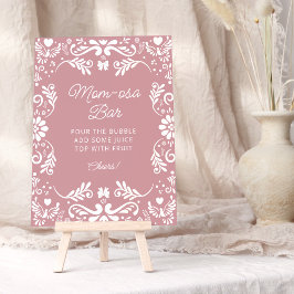 Cielito Lindo Mexican Baby Shower Mamma-osa Pub Poster