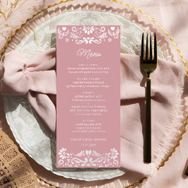 Cielito Lindo Mexican Baby Shower Menu Meny