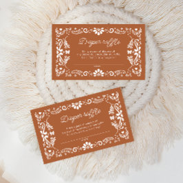 Cielito Lindo Mexican Baby Shower Raffle Tilläggskort