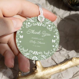 Cielito Lindo Mexican Baby Shower Tack Gåvor Etiketter