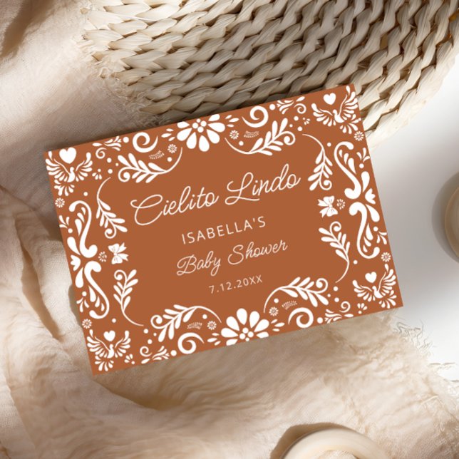 Cielito Lindo Mexican Baby Shower - tackkort Kort (Skapare uppladdad)