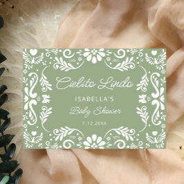 Cielito Lindo Mexican Baby Shower - tackkort Kort