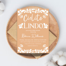 Cielito Lindo Mexican Fiesta Neutralt Baby Shower