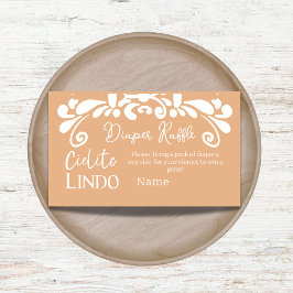 Cielito Lindo Mexican Fiesta Neutralt Baby Shower Tilläggskort