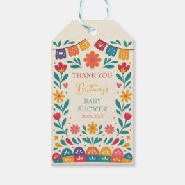 Cielito Lindo Mexikansk Baby Shower Fiesta Presentetikett