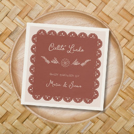 Cielito Lindo Papel Picado Mexican Baby Shower Pappersservett