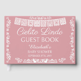 Cielito Lindo Rosa Baby Shower Gästböcker